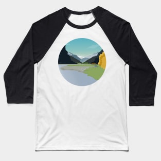 New Zealand Landscape - Mount Aspiring National Park Baseball T-Shirt